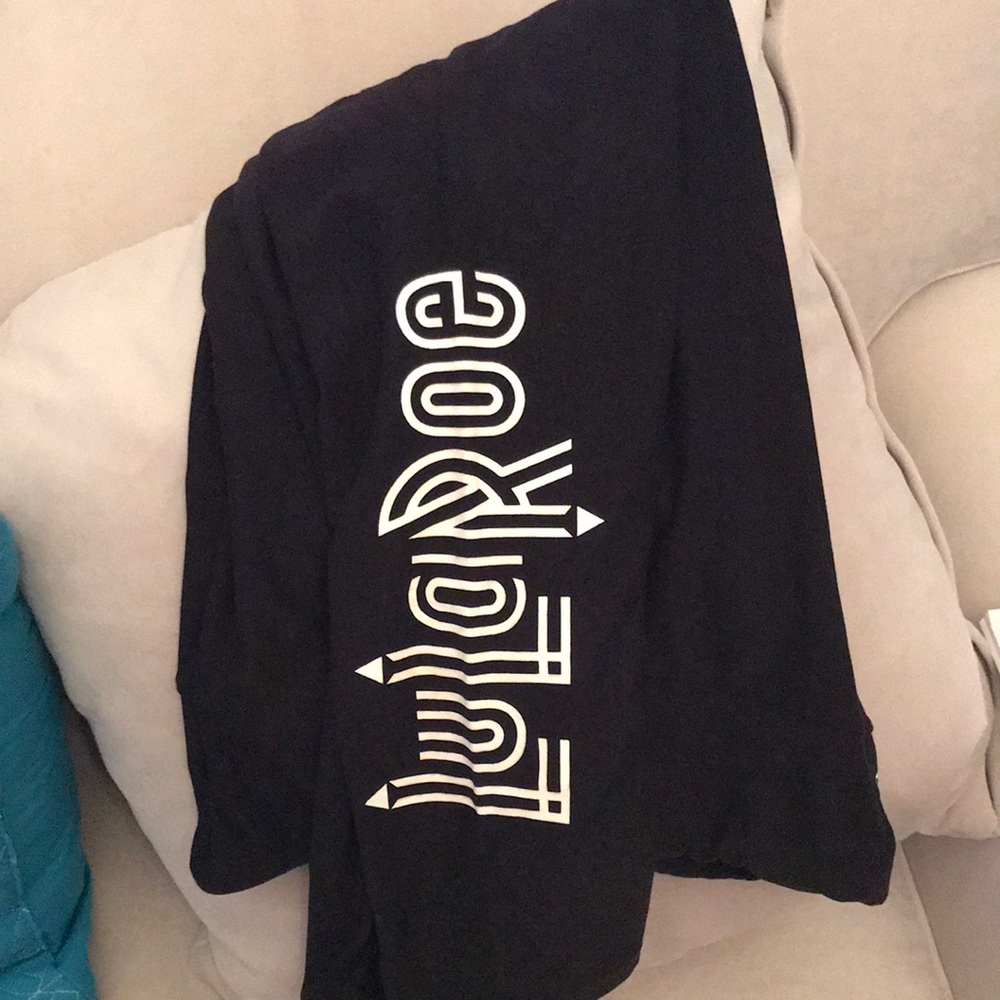 Black leggings with lularoe logo tall & curvy.